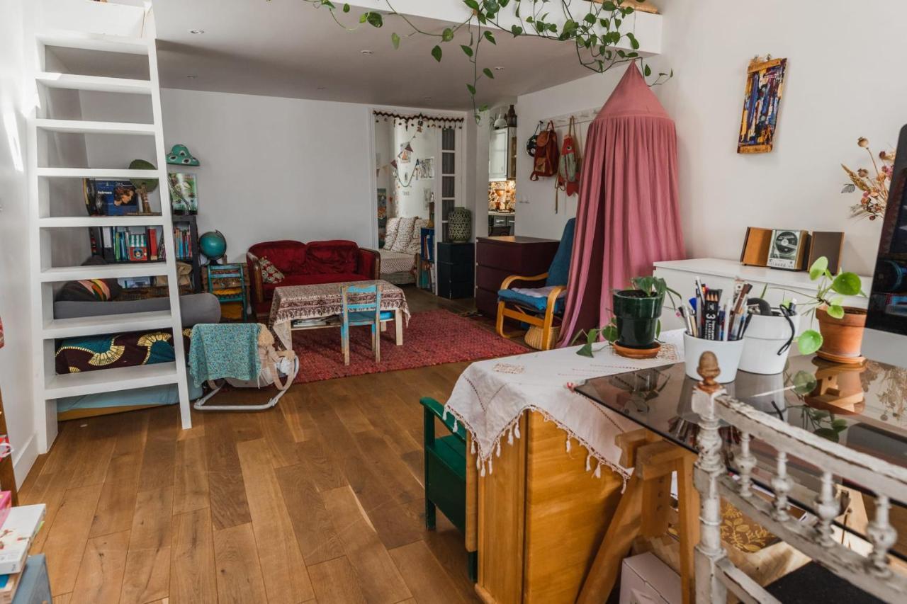 דירות פריז Bright Atypical Duplex In Menilmontant מראה חיצוני תמונה