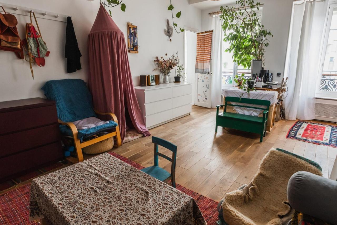 דירות פריז Bright Atypical Duplex In Menilmontant מראה חיצוני תמונה